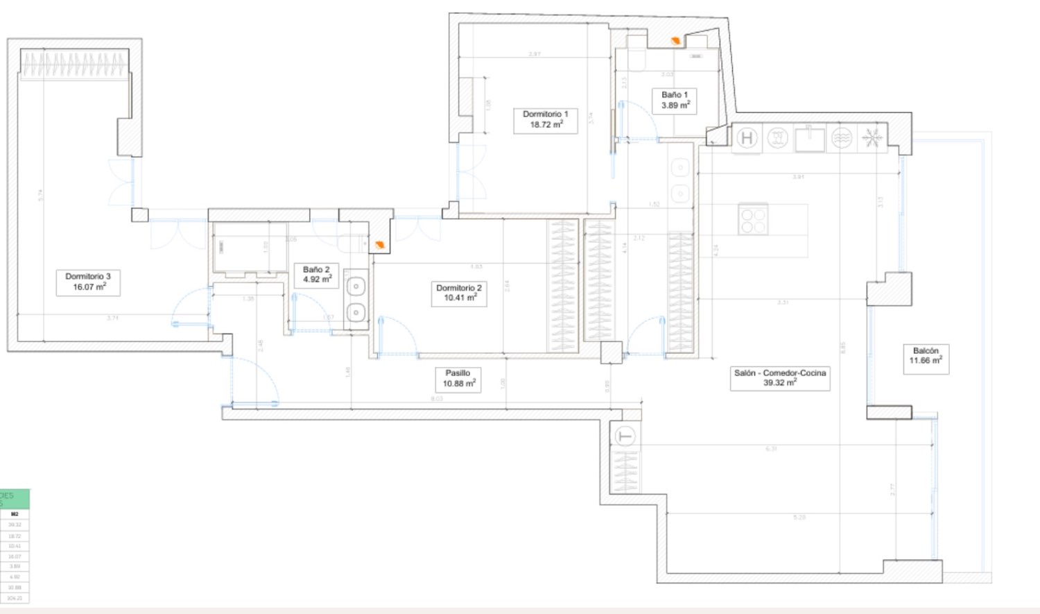 Våning till salu i Centro histórico (Málaga)